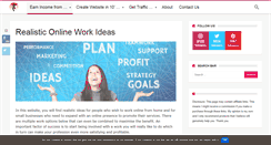 Desktop Screenshot of onlineworkideas.com